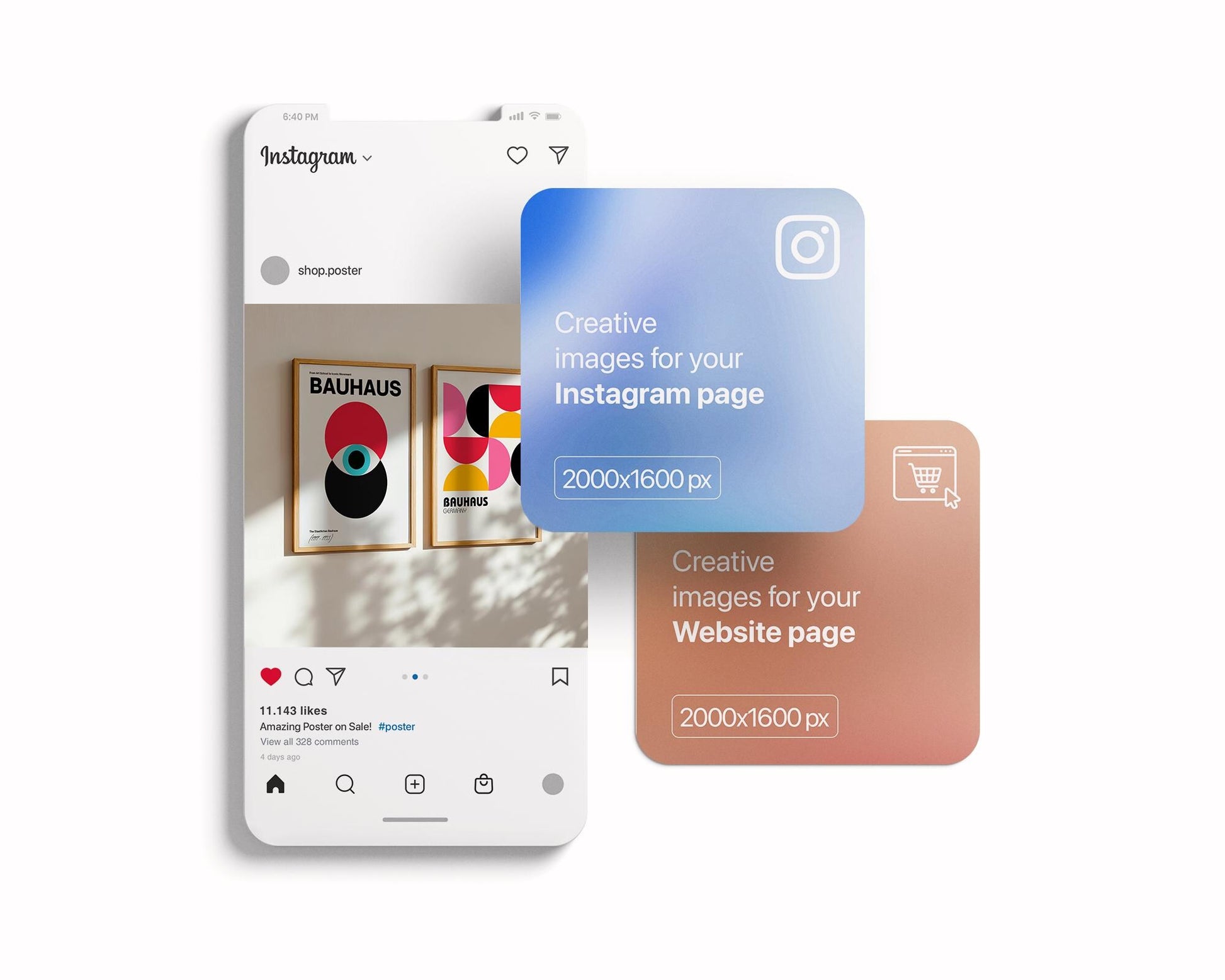 2 Frames Mockup PSD, Mockup Frames, Double Frames Mockup, Set of 2 Mock Up, Wall Art Display, Poster Mockup, Interior Wall Poster Mockup PSD