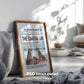 Soft Aesthetic Interior Frame Mockup | ISO A DIN Ratio | Thin Wood Frame | PSD Mockup | Frame Mockup Midcentury Minimal Home Interior