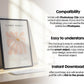 Blank Wooden Poster Frame Mockup, Minimalist Frame Mockup for Digital Download, Posters and Artwork Smart Object Instant Download