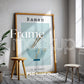 Kitchen Frame Mockup | DIN A Artwork Mockup Frames | Aesthetic Kitchen Vertical Wood Frame Mockup | Poster Mockup Templete PSD
