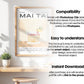 Kitchen Frame Mockup Bundle 65+ PSD Kitchen Poster Frames Din A Ratio Mockups for Recipes & Food Art