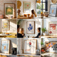 Kitchen Frame Mockup Bundle 65+ PSD Kitchen Poster Frames Din A Ratio Mockups for Recipes & Food Art