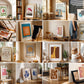 400+ Frames Mockup PSD Bundle Set, Frame Mockup Bundle, 400+ PSD Wall Mockup Frame, PSD Frames Bundle, Mega Bundle Frames Mockup