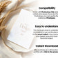 5x7 Card Mockup PSD | Minimalist White Stationery Mockup for Wedding, Baby Shower, Invitation & Event Cards, PSD Smart Object