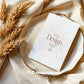 5x7 Card Mockup PSD | Minimalist White Stationery Mockup for Wedding, Baby Shower, Invitation & Event Cards, PSD Smart Object