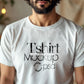 Male Model White T-Shirt Mockup PSD - Gildan & Bella Canvas 3001 Template for Custom Apparel Design, PSD Smart Object