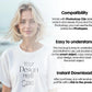 Woman White T-Shirt Mockup PSD, Gildan 64000 Model Tshirt Mockup, Bella Canvas 3001 Mockups, Print on Demand T-Shirt Mockup