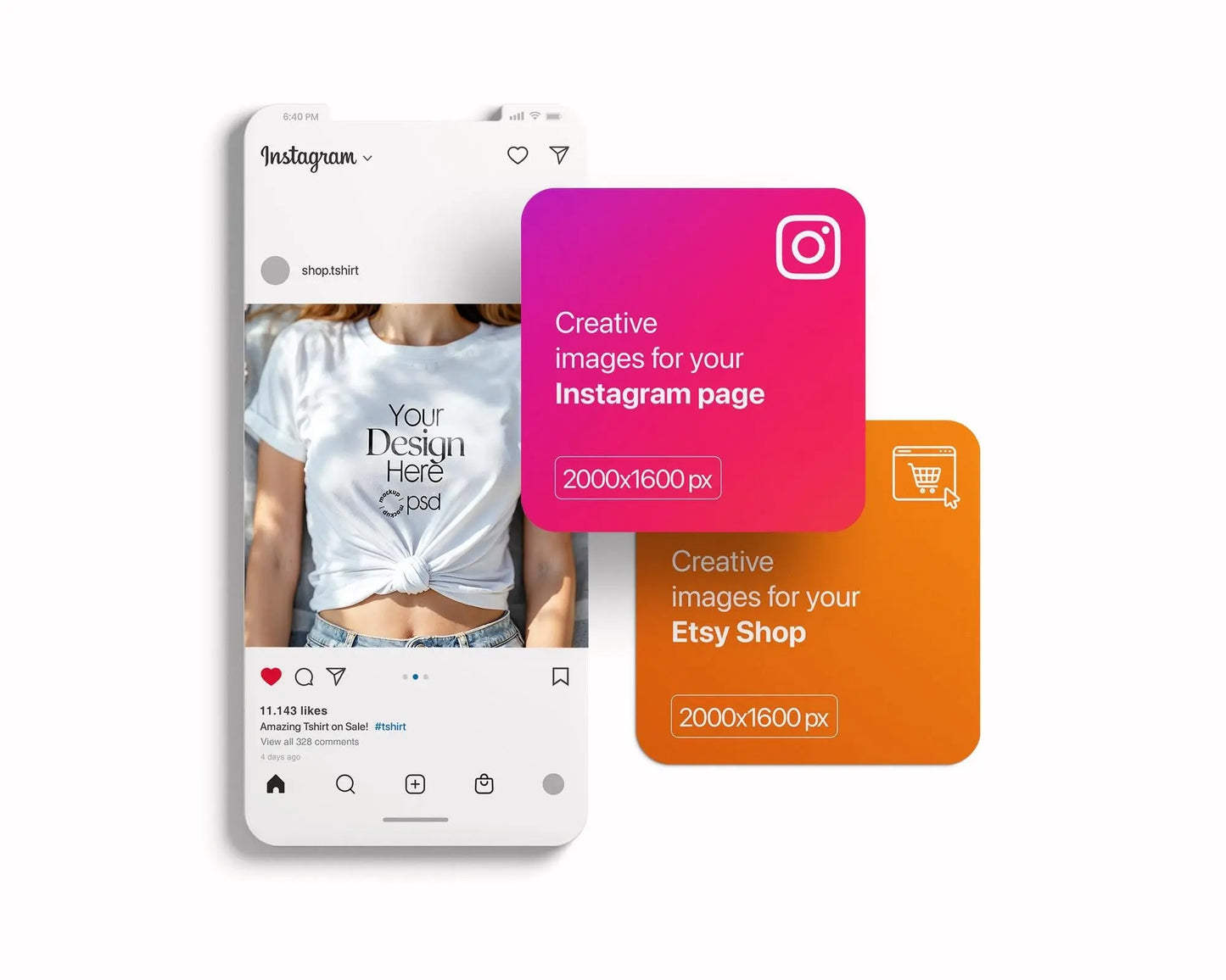 Bella Canvas 3001 White Shirt Mockup | Summer T-Shirt Model Mockup | High-Quality Bella Canvas Mockup for Design Preview