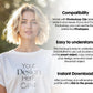 Woman White T-Shirt Mockup PSD | Gildan 64000 & Bella Canvas 3001 Print on Demand Tee Mockups for Designers, Boho Style Tshirt