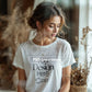 Woman White T-Shirt Mockup PSD | Gildan 64000 & Bella Canvas 3001 Print on Demand Tee Mockups for Designers, Boho Style Tshirt