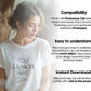 Woman White T-Shirt Mockup PSD | Gildan 64000 & Bella Canvas 3001 Print on Demand Tee Mockups for Designers, Boho Style Tshirt