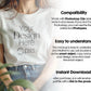 Woman White T-Shirt Mockup PSD | Gildan 64000 & Bella Canvas 3001 Print on Demand Tee Mockups for Designers, Boho Style Tshirt