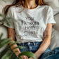 Woman White T-Shirt Mockup PSD | Gildan 64000 & Bella Canvas 3001 Print on Demand Tee Mockups for Designers, Boho Style Tshirt