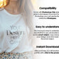 Woman White T-Shirt Mockup PSD | Gildan 64000 & Bella Canvas 3001 Print on Demand Tee Mockups for Designers, Boho Style Tshirt