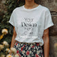 Woman White T-Shirt Mockup PSD | Gildan 64000 & Bella Canvas 3001 Print on Demand Tee Mockups for Designers, Boho Style Tshirt
