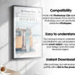 Blank Wooden Poster Frame Mockup, Wall Art Frame Mockup for Digital Download, Posters and Artwork Smart Object Instant Download