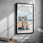 Blank Wooden Poster Frame Mockup, Wall Art Frame Mockup for Digital Download, Posters and Artwork Smart Object Instant Download