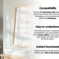 Frame Nursery Mockup in Home Interior PSD | Nursery Frame Mockup Frames | Nursery Wall Poster | Poster Shop Mockup