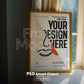Interior Frame Mockup PSD | Frame Mockup Frames | Interior Wall Art | Interior Poster Shop Mockup