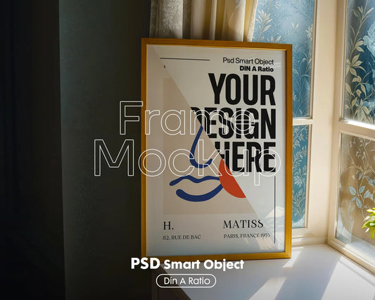 Interior Frame Mockup PSD | Frame Mockup Frames | Interior Wall Art | Interior Poster Shop Mockup