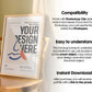 DIN A Frame Mockup Collection for Wall Art & Posters | Digital Print Display Templates for Artwork and Poster Shops