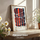 Wall Art Frame Mockup for Digital Download, Blank Wooden Poster Frame Mockup, Posters and Artwork Smart Object Instant Download