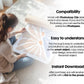 Poster Mockup with Person ISO A DIN Ratio | Minimal Modern PSD Photoshop & Photopea Template