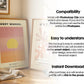 2 Frames Mockup PSD, Mockup Frames, Double Frames Mockup, Set of 2 Mock Up, Wall Art Display, Poster Mockup, Interior Wall Poster Mockup PSD