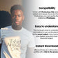 Male Model White T-Shirt Mockup PSD, Gildan & Bella Canvas 3001, African Model Tee Template for Custom Apparel Design