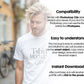 Male Model White T-Shirt Mockup PSD - Gildan & Bella Canvas 3001 Template for Custom Apparel Design, PSD Smart Object