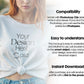 Woman White T-Shirt Mockup PSD | Gildan 64000 & Bella Canvas 3001 Print on Demand Tee Mockups for Designers, Boho Style Tshirt