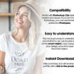 Woman White T-Shirt Mockup PSD | Gildan 64000 & Bella Canvas 3001 Print on Demand Tee Mockups for Designers, Boho Style Tshirt