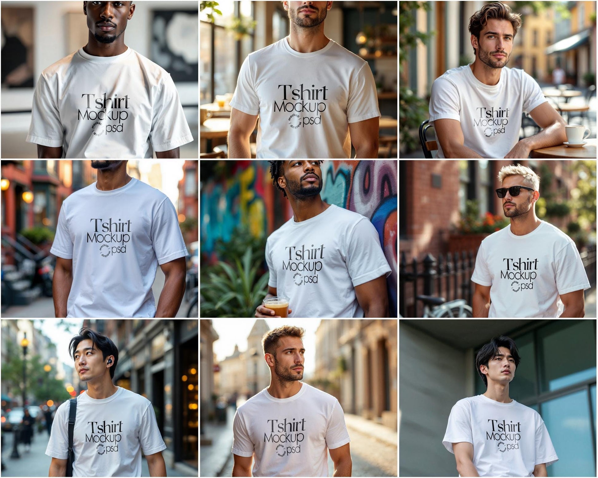 50 Tshirt Mockup Bundle PSD, Gildan 64000 & Bella Canvas 3001 Print on Demand Tee Mockups for Designers, Shirt Mockup , PSD Smart Objects