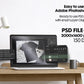 Black Shirt Mockup PSD, Bella Canvas 3001, T-Shirt Model for Design Preview & High-Quality Display