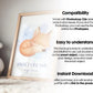Frame Nursery Mockup in Home Interior PSD | Nursery Frame Mockup Frames | Nursery Wall Poster | Poster Shop Mockup