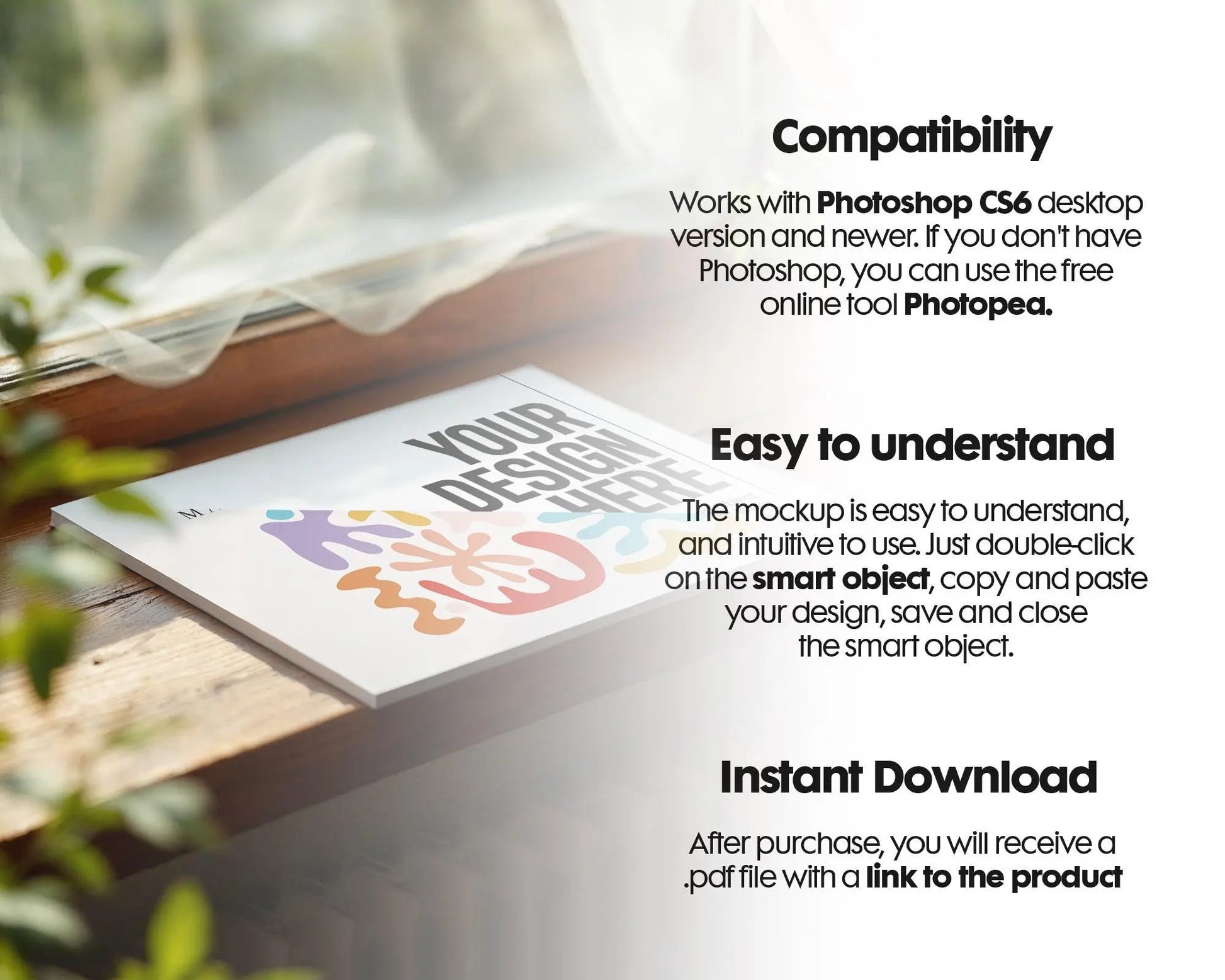 Vertical Poster Paper Mockup PSD with Smart Object | Din A Ratio Photoshop Template for Wall Art & Prints