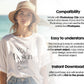Bella Canvas 3001 White Shirt Mockup PSD - Summer T-Shirt Model Mockup for Design Preview & High-Quality Display