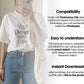 White Shirt Mockup PSD Bella Canvas 3001 T-Shirt Template for Design Preview & High-Quality Display