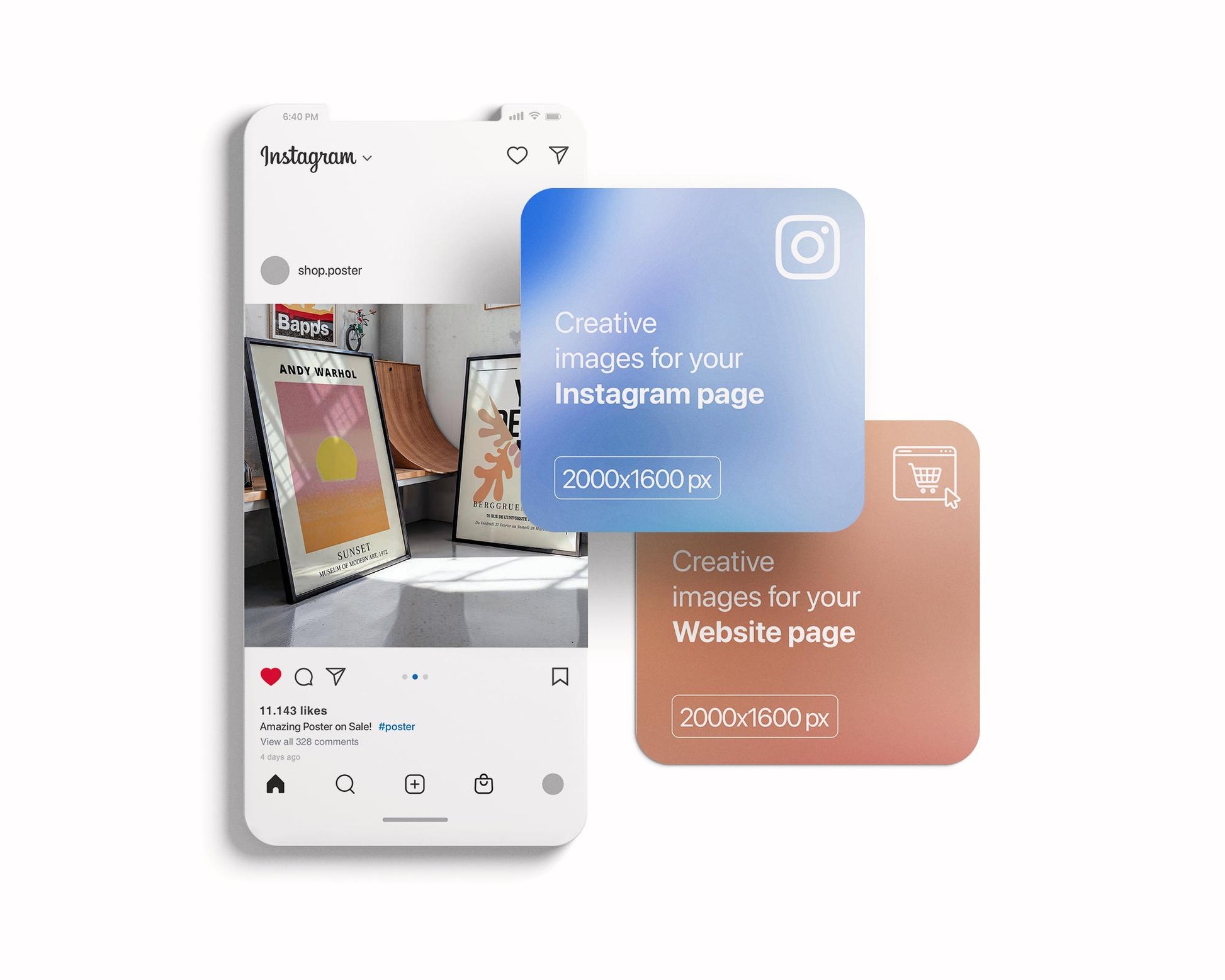 2 Frames Mockup PSD, Mockup Frames, Double Frames Mockup, Set of 2 Mock Up, Wall Art Display, Poster Mockup, Interior Wall Poster Mockup PSD