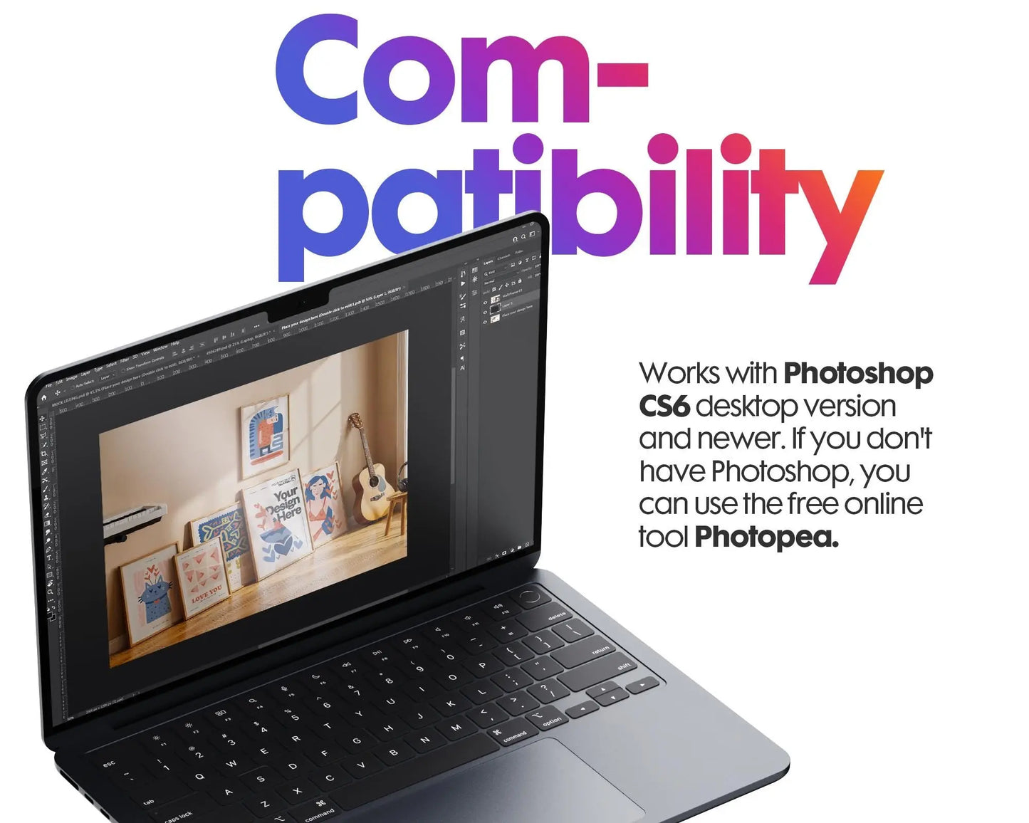 6 Frame Mockup in Home Interior | 6 Frame Mockup Din A Ratio | Interior Wall Poster | Interior Poster Shop Mockup