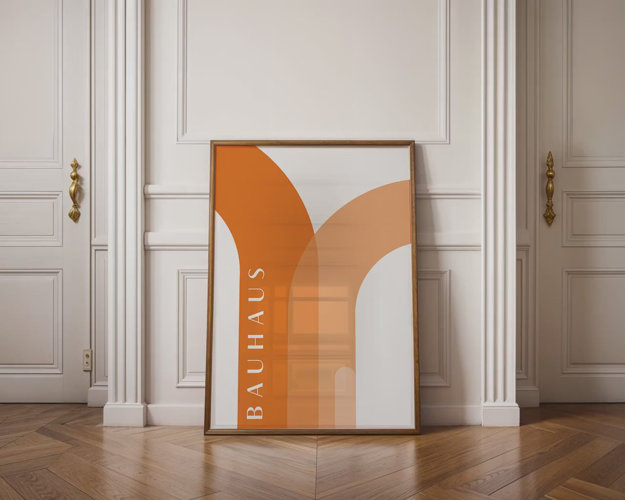 Artwork Mockup PSD | Framed Poster Mockup. DIN A Frame Mock–Up | PSD Photoshop Photopea Mockup. Frame Mockup Home Interior