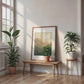 Frame Mockup in Home Interior PSD | Frame Mockup Frames | Interior Wall Poster |  Interior Poster Shop Mockup