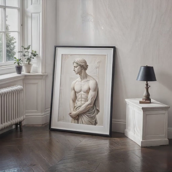 Frame Mockup in Home Interior PSD | Frame Mockup Frames | Interior Wall Poster |  Interior Poster Shop Mockup