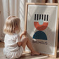 Frame Nursery Mockup in Home Interior PSD | Nursery Frame Mockup Frames | Nursery Wall Poster |  Poster Shop Mockup