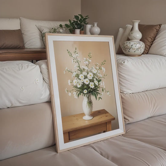 Frame Mockup in Home Interior | Frame Mockup Frames | Interior Wall Poster |  Interior Poster Shop Mockup