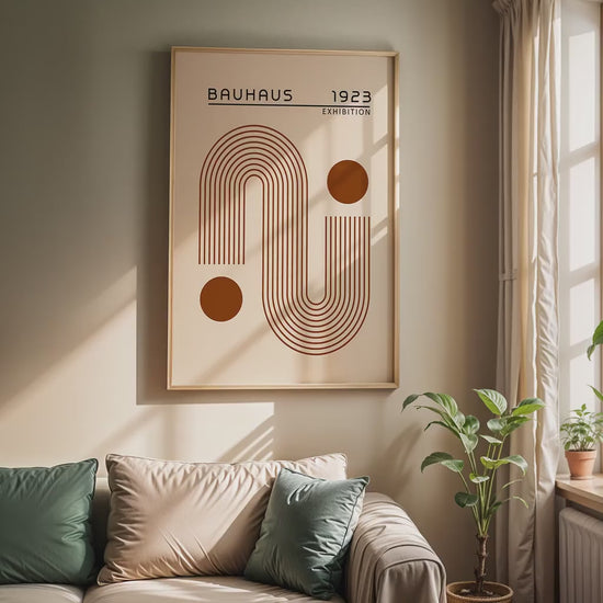Artwork Mockup PSD | Framed Poster Mockup. DIN A Frame Mock–Up | PSD Photoshop Photopea Mockup. Frame Mockup Home Interior