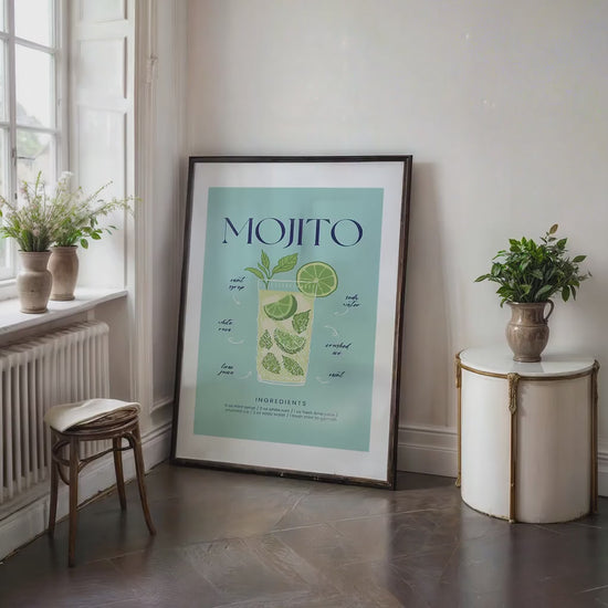 Frame Mockup in Home Interior | Frame Mockup Frames | Interior Wall Poster |  Interior Poster Shop Mockup