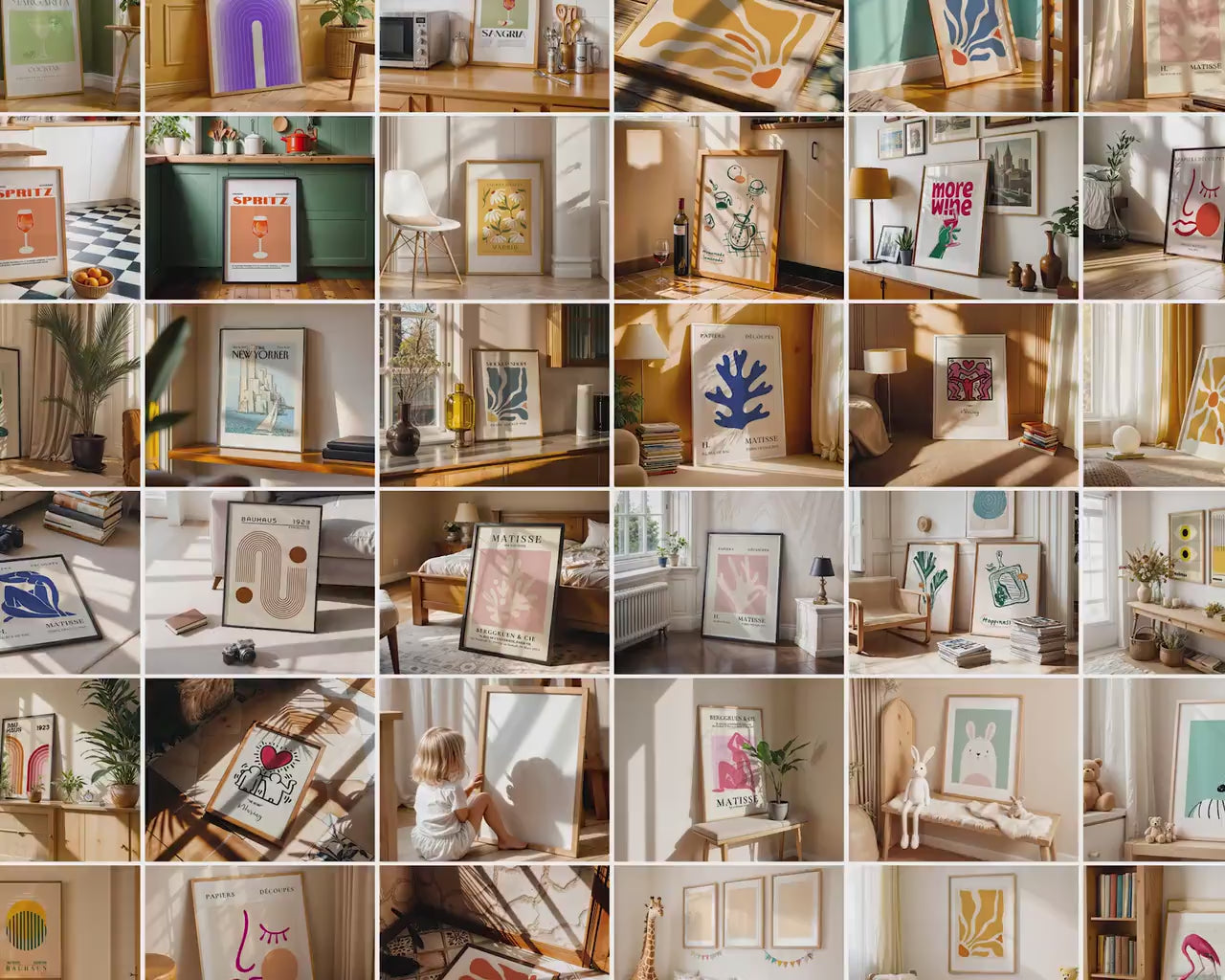 200+  Trendy Frame Mockup PSD Bundle, 200+ Wall Frame Mockup Bundle , PSD Frames Bundle, PSD Smart Object