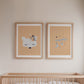 Frame Kids Room Mockup in Home Interior PSD | Nursery Frame Mockup Frames | Kids Wall Poster