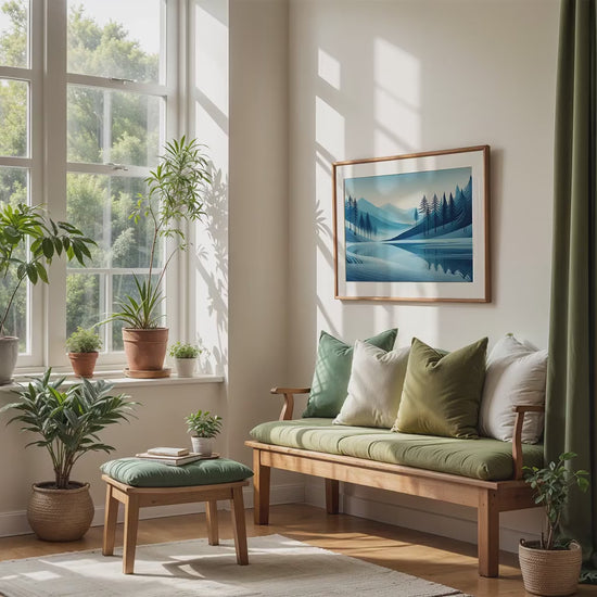 Interior Wall Frame Mockup PSD | Frame Mockup Frames | Interior Wall Poster |  Interior Poster Shop Mockup